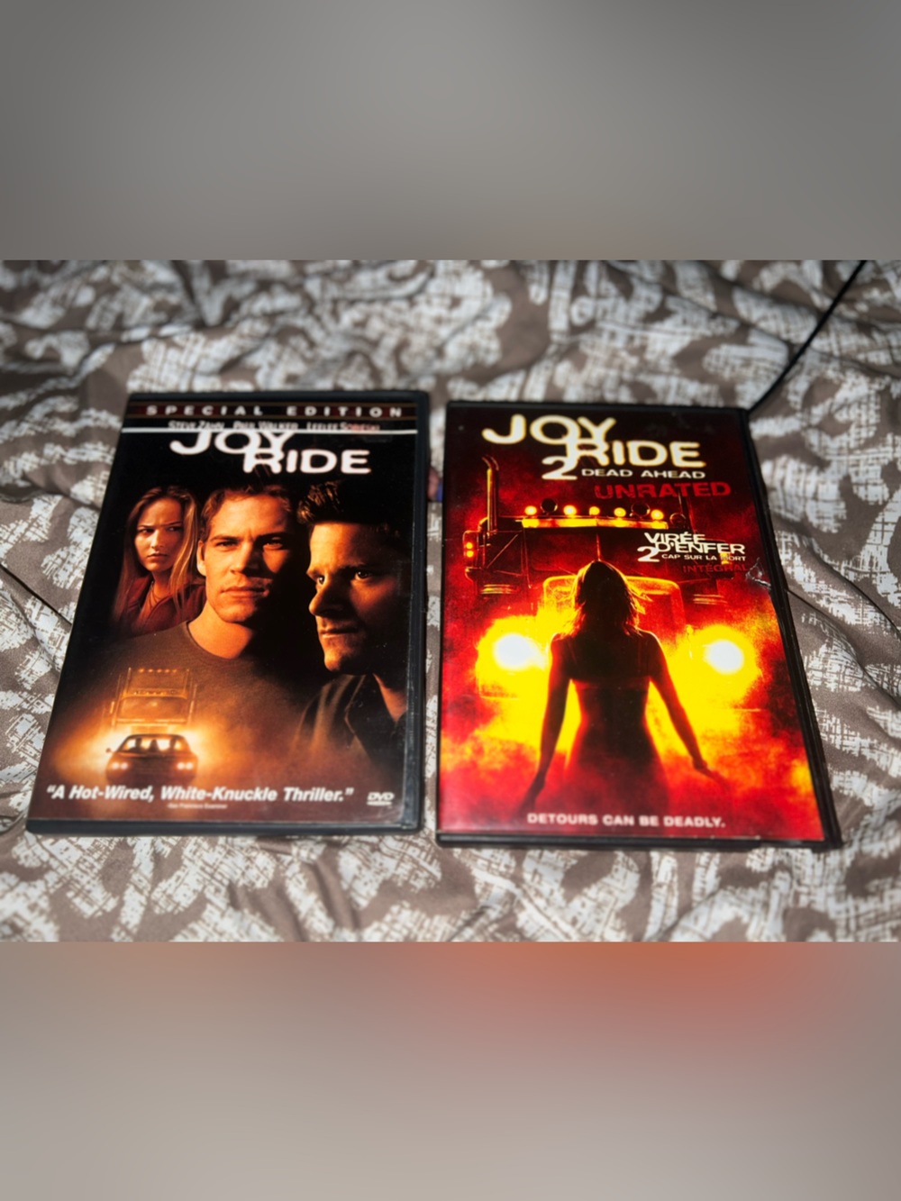 Joyride 1 & 2 Movie DVD Set - Black/Red Packaging